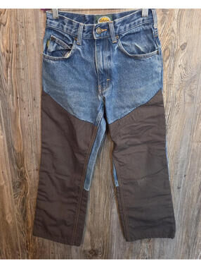 Cabela's Brush Guard Jeans Youth Sz 10 Reg (22x23) Outdoor Hunting Pants